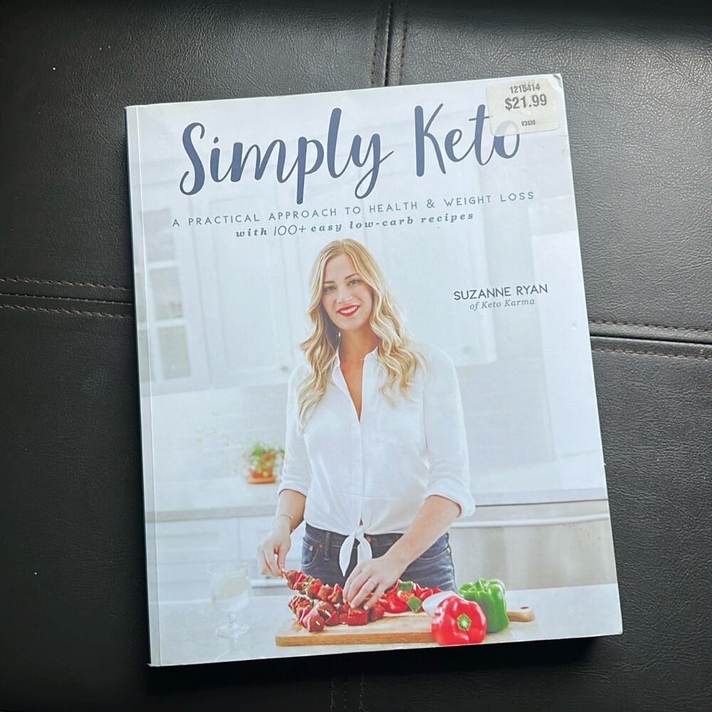 Simply Keto Cookbook By Suzanne Ryan Low Carb Eating Weight Loss